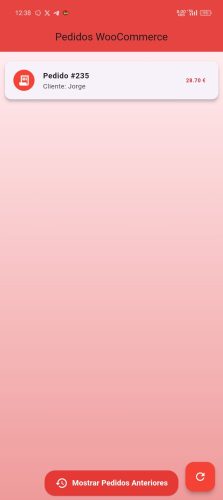 Recibir alerta de pedidos de Tienda